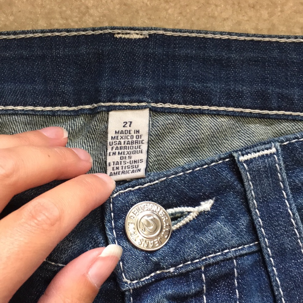 True Religion Flap Pocket Jean Legging - Picture 7 of 12
